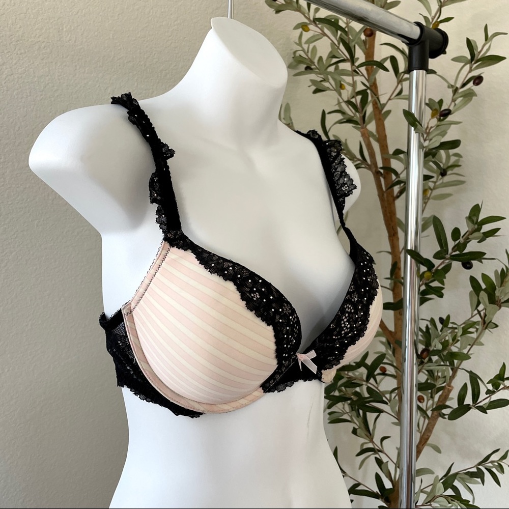 Victoria’s Secret Dream Angels Padded Bling Rhinestone Bra 36C